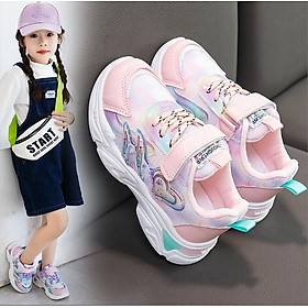 Giày thể thao công chúa ( hình trái tim ) giày đi học bé gái siêu nhẹ (mẫu mới )bé gái hàn quốc TT246