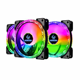 Mua Bộ 3 quạt tản nhiệt LOVING XZ-12025SG Fan Led ARGB SYNC 12cm Bảo hành 12 tháng - Hàng chính hãng