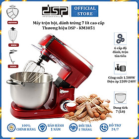 Mua Máy trộn bột  đánh trứng 8 lít cao cấp DSP KM3051 - Công suất 1500W - HÀNG NHẬP KHẨU (Bảo hành 12 tháng)