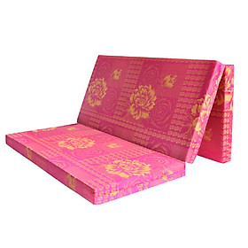 Mua NỆM PE GẤP 3 VẢI GẤM CAO CẤP - Kích thước 1mx2mx9cm (Màu ngẫu nhiên)