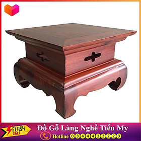 Mua Đôn Vuông Kê Tượng Gỗ Hương  Kê Lục Bình  Kệ kê đa   Kê Đồ Phong Thuỷ
