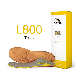Lót giày thể thao nữ Aetrex Train Cupped/Neutral L800 - Cho chân vòm trung bình hoặc chưa xác định được kiểu vòm