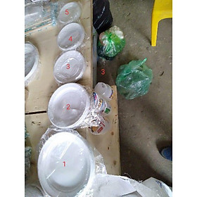 Mua Đĩa  Bát nhựa to nhỏ nhỡ dùng 1 lần ( block 50 cái)