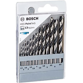 BỘ MŨI KHOAN HSS 13MŨI 1.5-6.5MM BOSCH 2608577349 - HÀNG CHÍNH HÃNG