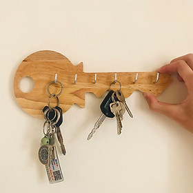 Mua Giá Móc Treo Đồ Bằng Gỗ Hình Chìa Khóa Độc Đáo Siêu Bền