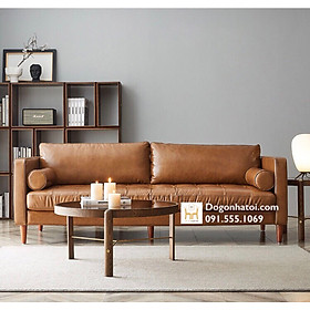 Mua Sofa Da Cao Cấp Nhập Khẩu Phòng Khách Đẹp SF401 - Đồ Gỗ Nhà Tôi