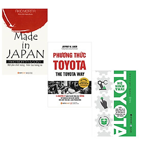 [Download Sách] Combo Sách Bài Học Kinh Doanh Hay : Made In Japan + Phương Thức Toyota + Hệ Sinh Thái Toyota