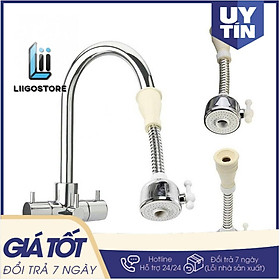 Mua Đầu vòi xịt nước tăng áp xoay 360 độ