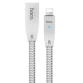 Dây Cáp Lightning Tự Ngắt Sạc Hoco U11 (1.2m) - Hàng Chính Hãng