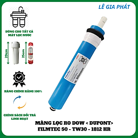 Lõi Lọc Nước Số 4, Màng Lọc Máy Lọc Nước RO DOW FILMTEC Nhập Khẩu Mỹ, RO DOW AQUALAST Hiệu Suất Cao