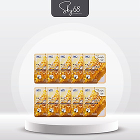 Combo 10 Mặt Nạ Dưỡng Sáng, Săn Chắc Da Sữa Ong Chúa 3W Clinic Royal Jelly Mask Sheet 23ml x 10