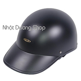 Nón bảo hiểm kết nữ gắn mặt sắt ngẫu nhiên có khoát đuôi, thích hợp cho các bạn nữ buộc tóc