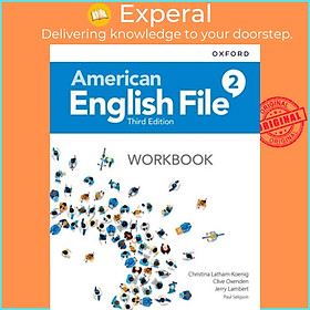 Sách - American English File: Level 2: Workbook by Clive Oxenden (UK edition, paperback)