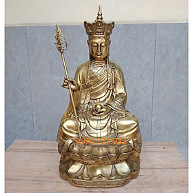 Mua Tượng địa tạng vương bồ tát cao 50cm  địa tạng vương bồ tát bằng đồng
