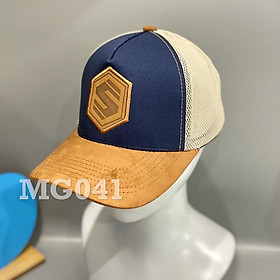 Mũ lưỡi trai Nam Nữ Cap True Kaki Lưới Sau Thoáng Nhẹ Logo Thêu nổi Unisex