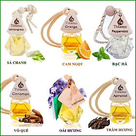 Tinh Dầu Nguyên Chất Treo Xe Hơi, Treo Phòng Gia Đình| Tự Chọn Mùi, Có Kiểm Định Chất Lượng| Tinh Dầu TIDAMO Treo Thơm Phòng, Khử Mùi Xe Hơi, Thư Giản và Đuổi Muỗi