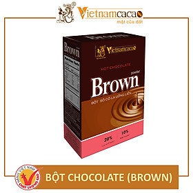 Bột Cacao Hot Chocolate Brown Vinacacao 300g