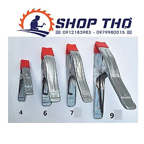 Kẹp nhanh chữ A cỡ 7: dài 17.5cm - mở 7cm dùng để kẹp gỗ, bìa, sắt, đá