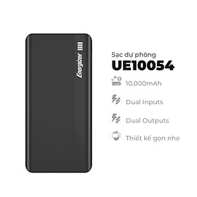 Mua Sạc dự phòng Energizer 10 000mAh /3.7V Li-Polymer - UE10054 - Hàng Chính Hãng