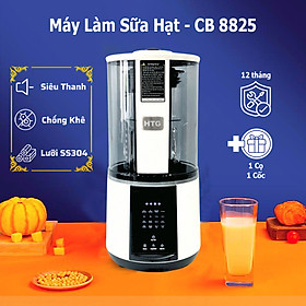 Máy làm sữa hạt CB8825 xay nấu sữa hạt 18 chương trình đa năng, siêu thanh chống ồn công nghệ mới, cháo súp dinh dưỡng tiện lợi, sinh tố trái cây đơn giản tại nhà, hàng chính hãng