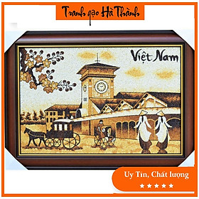 Mua Tranh Gạo Chợ Bến Thành - Quà Lưu Niệm