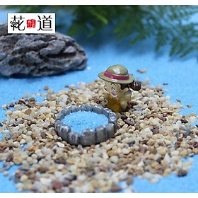 Mua Mô hình giếng đá lộ thiên trang trí tiểu cảnh  bonsai  DIY