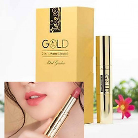 Son GOLD G07 Đỏ Nâu Mini Garden