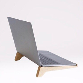 Giá đỡ laptop kệ kê máy tính xách tay bằng gỗ Plywood