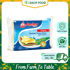 Phô Mai Lát Cheddar Anchor 200g (Gói)