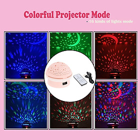 LED  Light USB   Projection Lamp Party Room Decor Blue