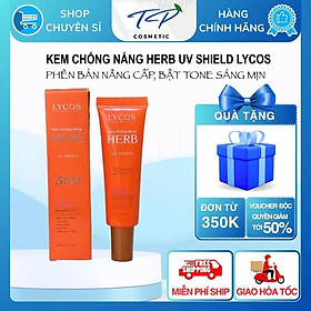 [Nâng cấp] Kem Chống Nắng Kiểm Soát Dầu Lycos Herb UV Shield SPF 50+ PA ++++ kiểm soát bóng nhờn hiệu quả