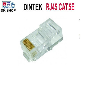 Đầu mạng RJ45 DINTEK UTP Cat.5e (P/N: 1501-88052) - 100 Đầu/ Bịch.