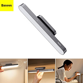 Baseus Wall Reading Light Stick Wireless Stepless Dimmable Touch Control Light Bar w/1800mAh Rechargeable