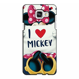 Ốp Lưng Dành Cho Điện Thoại Samsung Galaxy A5 2016 - I Love Mickey