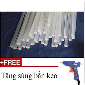 Mua Bộ 50 keo nến nhỏ dài 25cm tặng 1 súng bắn keo 20w loại tốt