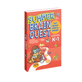 Sách summer brain quest k1 phát triển tư duy iq cho bé - in màu ( 4 - 5 tuổi )