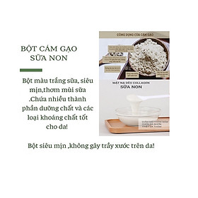 Bột Cám Gạo Sữa Non 500gr - 1000gr