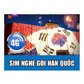 Sim Nghe Gọi Và Vào Mạng Hàn Quốc Tại Việt Nam- Hàng Nhập Khẩu-Mẫu ngẫu nhiên