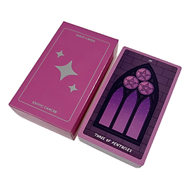  [Size Gốc] Bộ Bài Exotic Cancer Tarot 78 Lá Bài 7x12 Cm Tặng Đá Thanh Tẩy