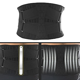 Magnetic Lower Back Support Belt Brace Waist Lumbar Protect Support Strap M