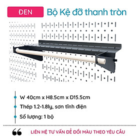 Bảng Pegboard Kim Loại & Phụ Kiện Móc Treo Dụng Cụ Cơ Khí Chuyên Nghiệp, Thương Hiệu SMLIFE