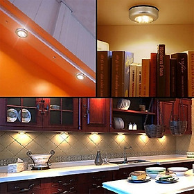 Đèn 4 led dán tường, dán tủ, cốp xe đa năng