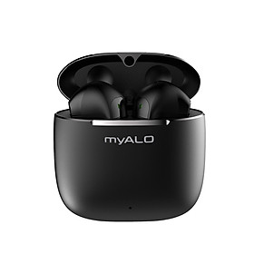 Tai nghe không dây myALO Z-One: tai nghe Bluetooth 5.3 | Chống nước và mồ hôi IPX4 | Pin 30 giờ | Thiết kế công thái học | Điều khiển cảm ứng thông minh | Hộp sạc chế tác từ Hợp kim đúc nguyên khối | Hàng chính hãng