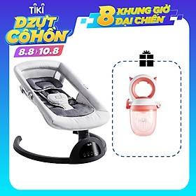 Nôi Rung Tự Động Cho Bé Màn Hình LED - 5 Chế Độ Rung, Điều Chỉnh Nôi 2 Nấc, Nôi Nằm Rộng Và Thoải Mái, Kết Nối Bluetooth
