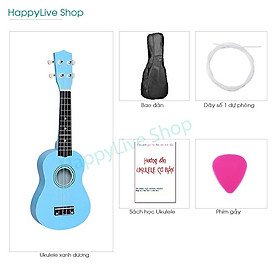 Mua Đàn Ukulele Xanh Dương Soprano Magnate + tặng bao + dây dự phòng + sách + phím gảy