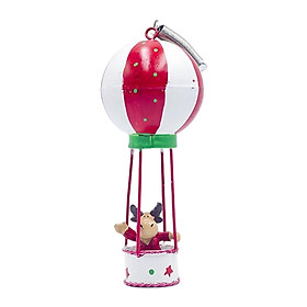 Pendant Hot Air Balloon Decoration Hanging Painted Durable for Christmas Tree