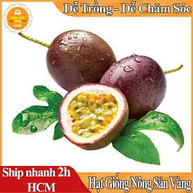 Mua Hạt giống Chanh Dây Dễ Trồng  Sinh Trưởng Và Phát Triển Khỏe  Kháng Bệnh Cao (Gói 50 Hạt) - Nông Sản Vàng
