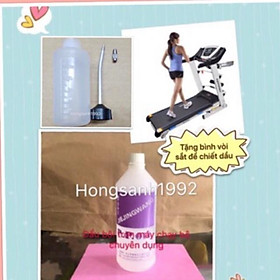 Mua Dầu bôi trơn máy chạy bộ chuyên dụng thể tích 1000ml ( TẶNG 1 BÌNH VÒI SẮT ĐỂ CHIẾT DẦU )