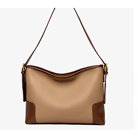 Túi xách túi đeo vai nữ thời trang công sở cao cấp phong cách châu âu - Màu Nâu