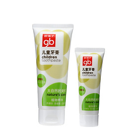 gb good child child toothpaste (strawberry flavor) 60g + 20g